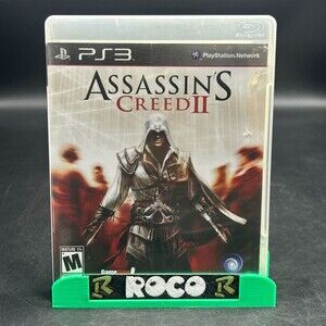 Assassin's Creed II 2 (Sony PlayStation 3, 2009) Action Adventure Ubisoft CIB